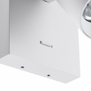 Can Tilt eckig, 1x 7,5 W GU10, Weiß