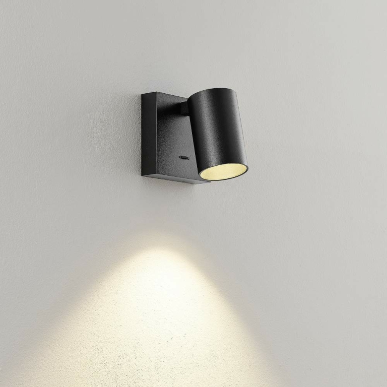 Deko-Light Can Tilt eckig, 1x 7,5 W GU10, Schwarz