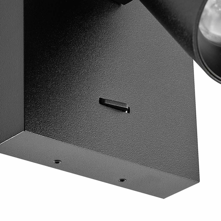 Deko-Light Can Tilt eckig, 1x 7,5 W GU10, Schwarz