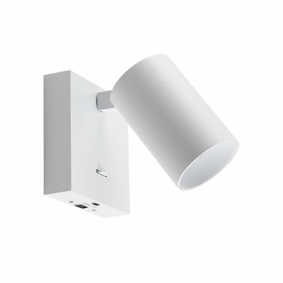 Deko-Light Can Tilt eckig USB, 1x 7,5 W GU10, Weiß