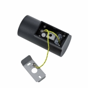 Can IP20, 1x 7,5 W GU10, Schwarz