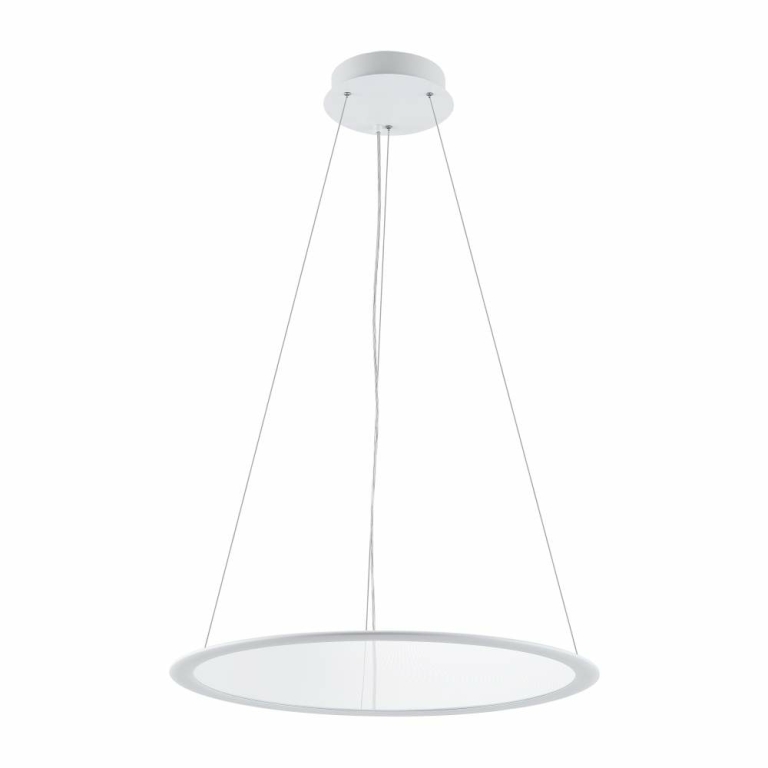 Deko-Light LED Panel, transparent rund, 50 W, DIM, 3000/3500/4000 K, Weiß
