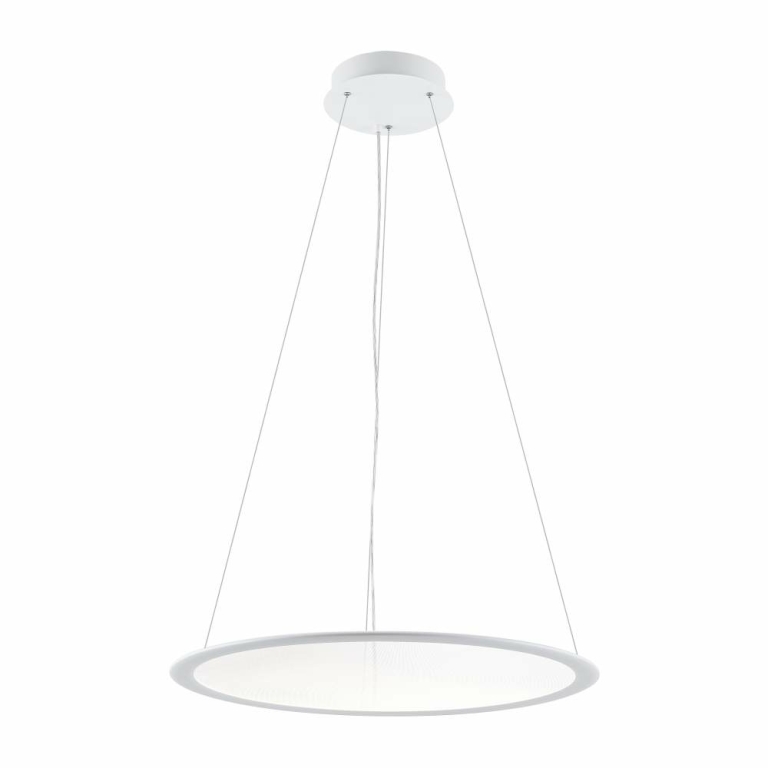 Deko-Light LED Panel, transparent rund, 50 W, DIM, 3000/3500/4000 K, Weiß