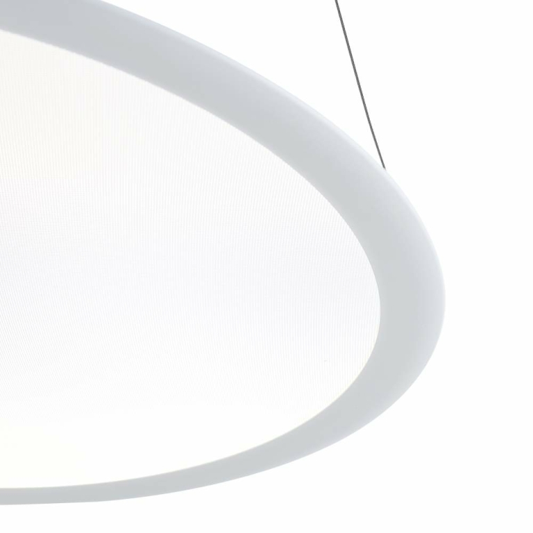 Deko-Light LED Panel, transparent rund, 50 W, DIM, 3000/3500/4000 K, Weiß