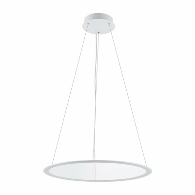 Deko-Light LED Panel, transparent rund, 50 W, DIM, 3000/3500/4000 K, Weiß