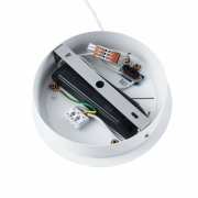 LED Panel, transparent rund, 50 W, DIM, 3000/3500/4000 K, Weiß