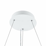 LED Panel, transparent rund, 50 W, DIM, 3000/3500/4000 K, Weiß