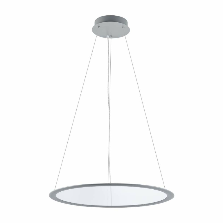 Deko-Light LED Panel, transparent rund, 50 W, DIM, 3000/3500/4000 K, Grau
