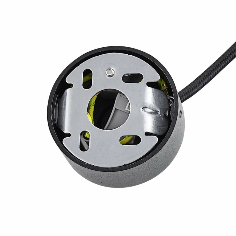 Deko-Light Can 350, 1x 7,5 W GU10, Schwarz