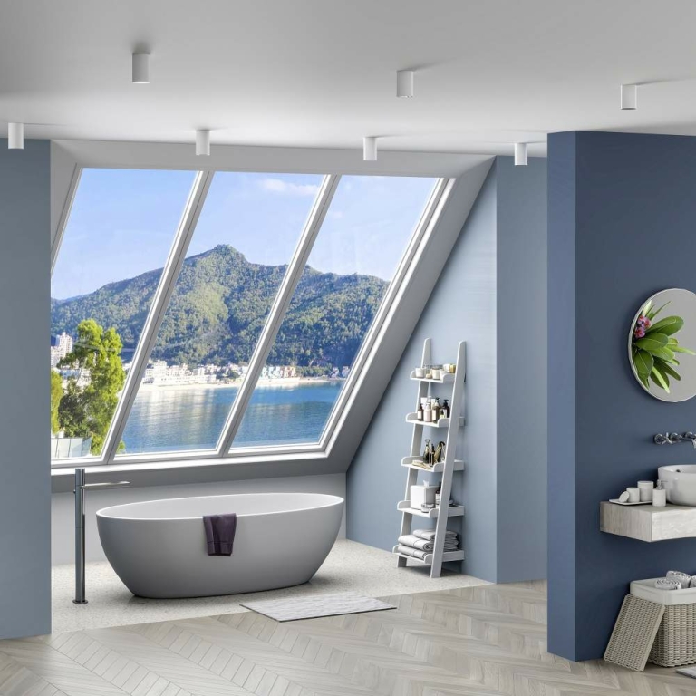 Deko-Light Can IP44, 1x 7,5 W GU10, Weiß