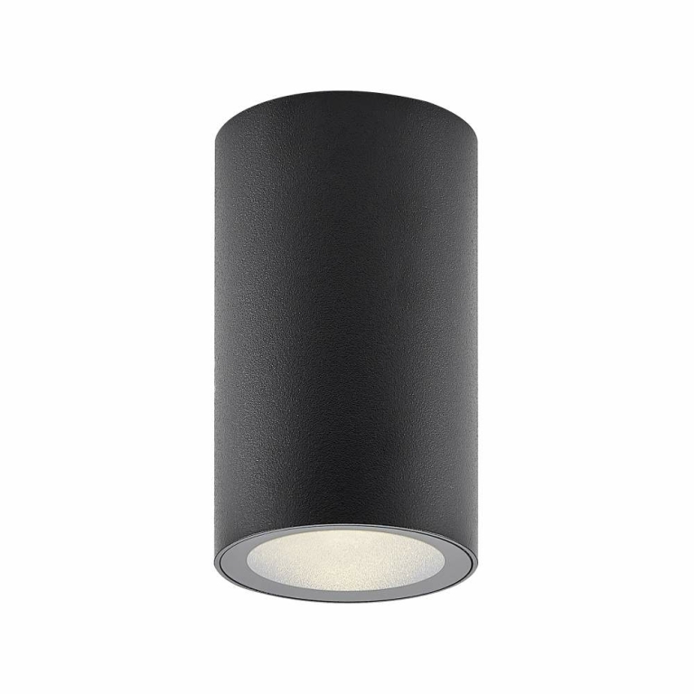 Deko-Light Can IP44, 1x 7,5 W GU10, Schwarz