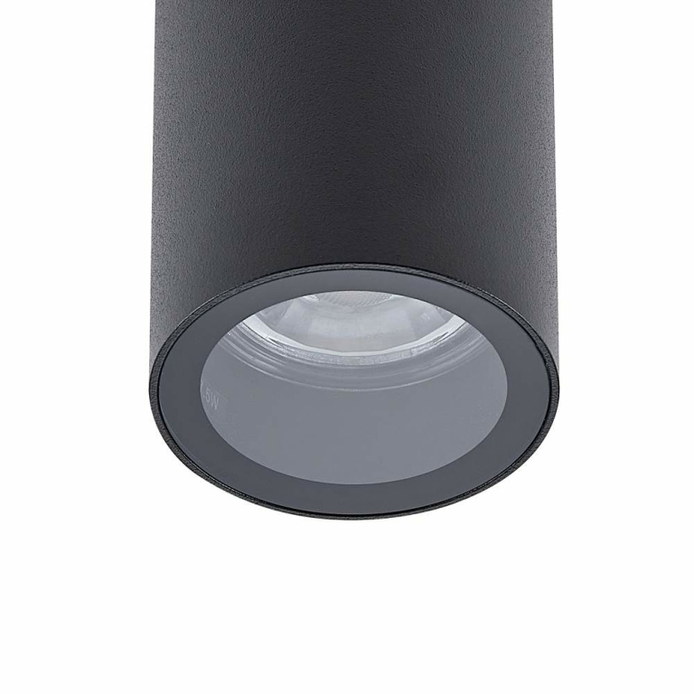 Deko-Light Can IP44, 1x 7,5 W GU10, Schwarz