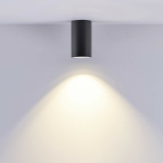 Can IP44, 1x 7,5 W GU10, Schwarz