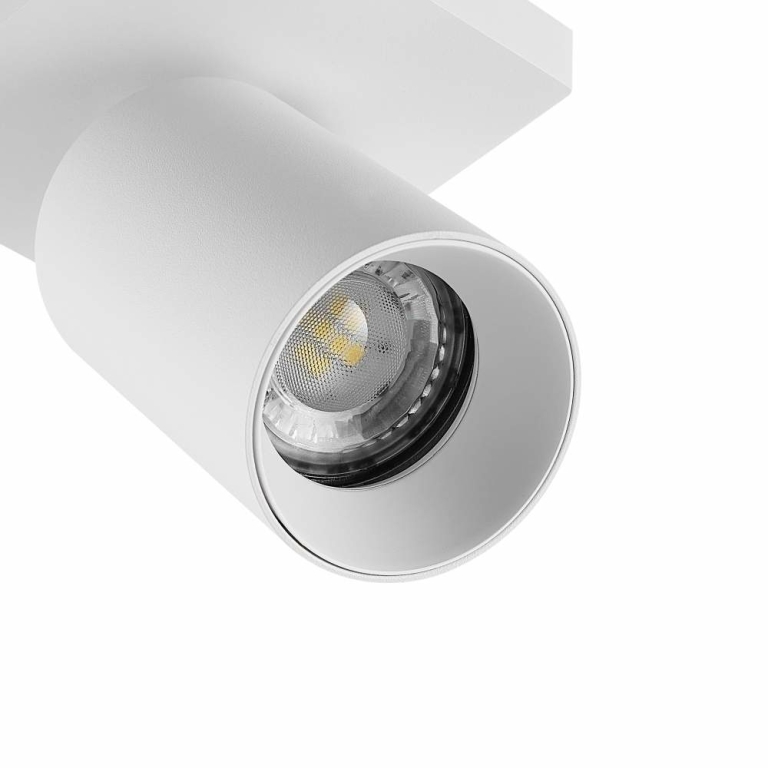 Deko-Light Can Tilt eckig, 1x 7,5 W GU10, Weiß