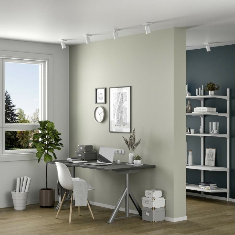 Deko-Light Can Tilt eckig, 1x 7,5 W GU10, Weiß