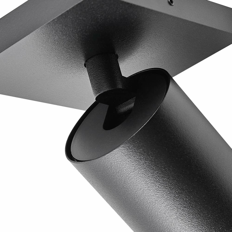 Deko-Light Can Tilt eckig, 1x 7,5 W GU10, Schwarz
