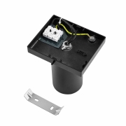 Can Tilt eckig, 1x 7,5 W GU10, Schwarz