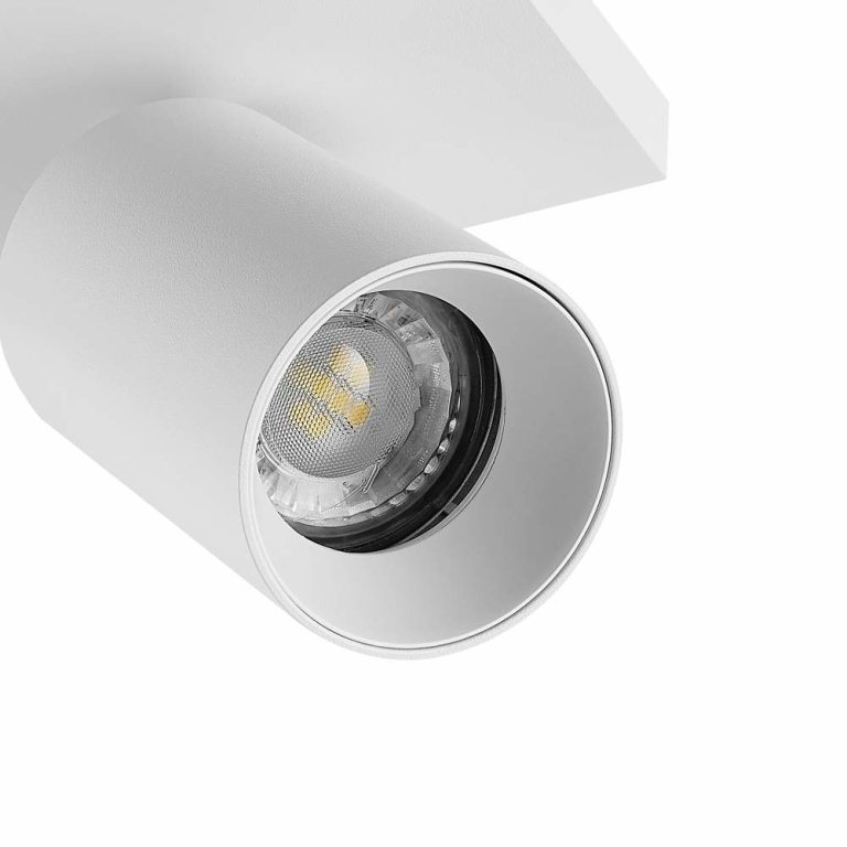 Deko-Light Can Tilt eckig, 2x 7,5 W GU10, Weiß