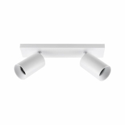 Can Tilt eckig, 2x 7,5 W GU10, Weiß