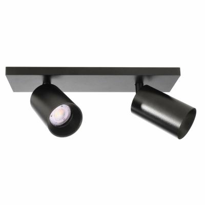 Deko-Light Can Tilt eckig, 2x 7,5 W GU10, Schwarz