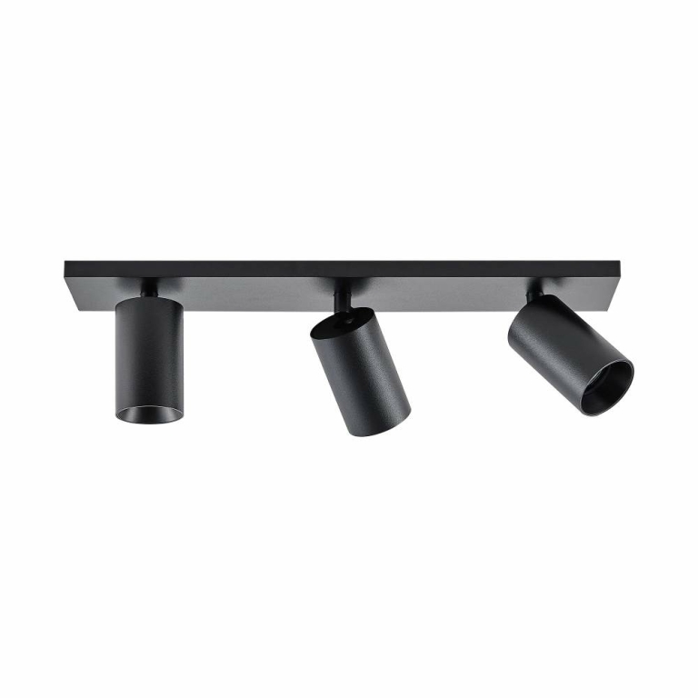 Deko-Light Can Tilt eckig, 3x 7,5 W GU10, Schwarz