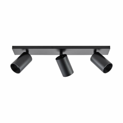 Deko-Light Can Tilt eckig, 3x 7,5 W GU10, Schwarz