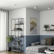 Can Tilt rund, 1x 7,5 W GU10, Weiß