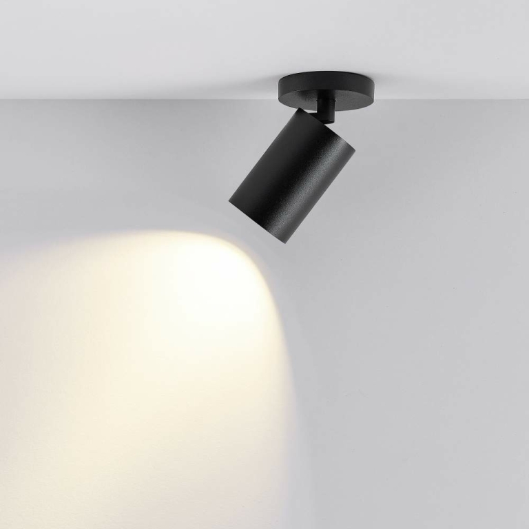 Deko-Light Can Tilt rund, 1x 7,5 W GU10, Schwarz