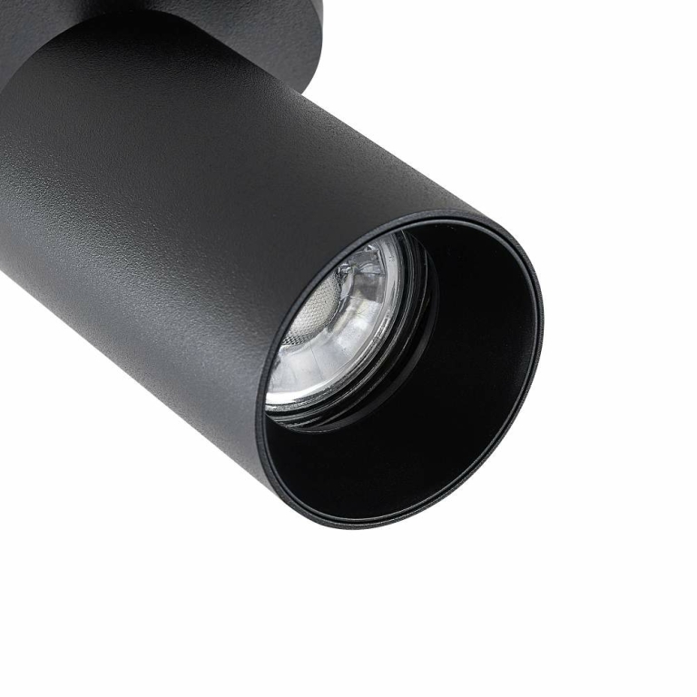 Deko-Light Can Tilt rund, 1x 7,5 W GU10, Schwarz