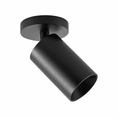 Deko-Light Can Tilt rund, 1x 7,5 W GU10, Schwarz