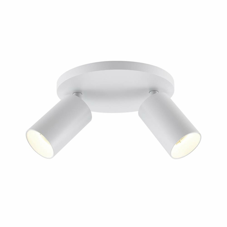 Deko-Light Can Tilt rund, 2x 7,5 W GU10, Weiß