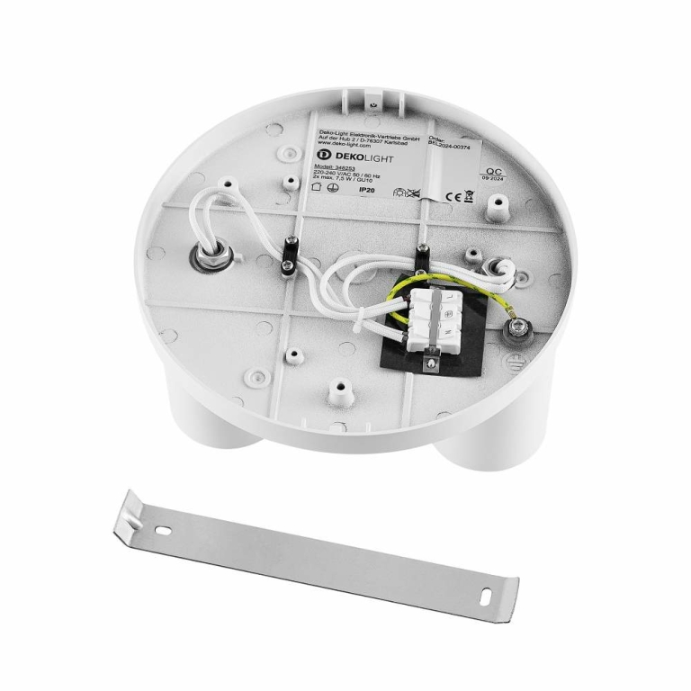 Deko-Light Can Tilt rund, 2x 7,5 W GU10, Weiß
