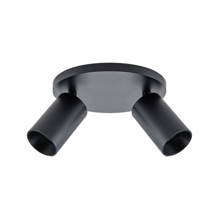 Deko-Light Can Tilt rund, 2x 7,5 W GU10, Schwarz