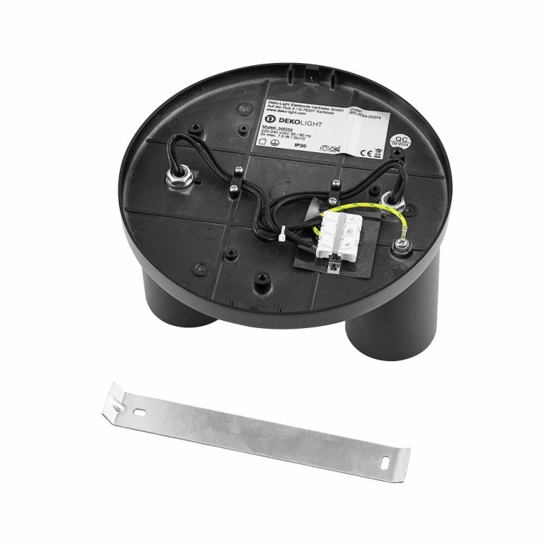 Deko-Light Can Tilt rund, 2x 7,5 W GU10, Schwarz