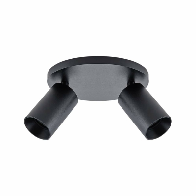 Deko-Light Can Tilt rund, 2x 7,5 W GU10, Schwarz
