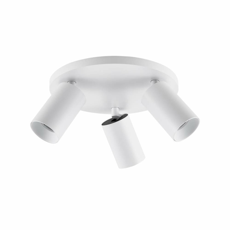 Deko-Light Can Tilt rund, 3x 7,5 W GU10, Weiß