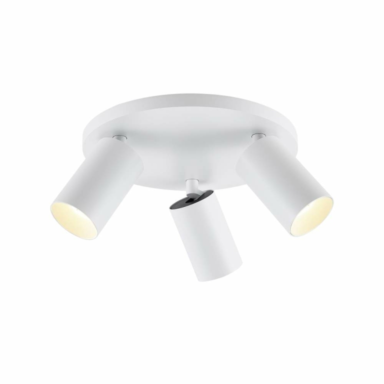 Deko-Light Can Tilt rund, 3x 7,5 W GU10, Weiß