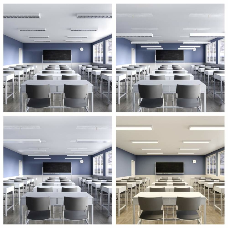 Deko-Light Pro Office Sano 1225, 35W, DIM, 3000/4000K, weiß