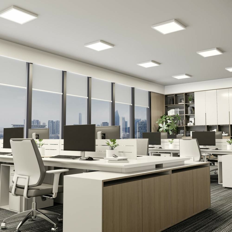 Deko-Light Pro Office Sano 625, 35W, DALI, 3000/4000K, weiß