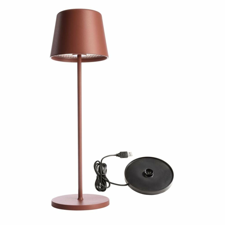 Deko-Light Set Canis Terracotta + Ladesockel