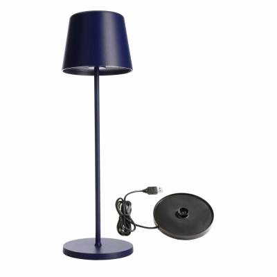 Deko-Light Set Canis Blau + Ladesockel