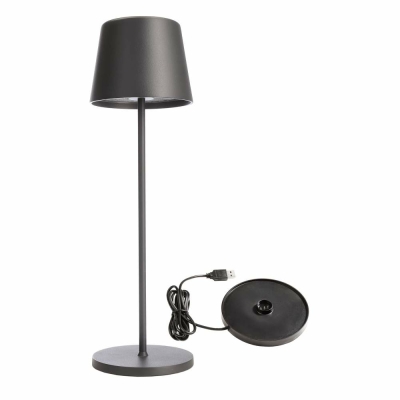 Deko-Light Set Canis Grau + Ladesockel