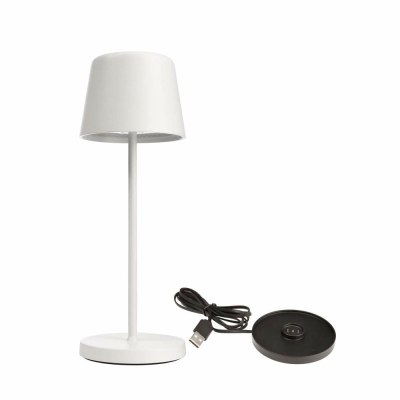 Deko-Light Set Canis Mini Weiß + Ladesockel