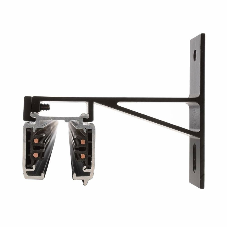 Deko-Light D Line DALI Aufbaustromschiene 1m, schwarz