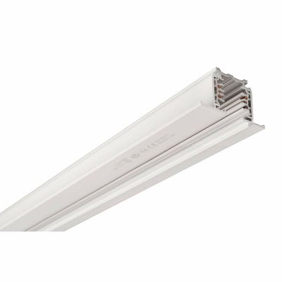 Deko-Light D Line DALI Einbaustromschiene mit Flügel 1m, weiß