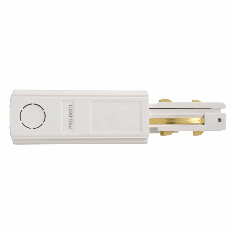 Deko-Light D Line DALI elektrischer Einspeiser links, weiß