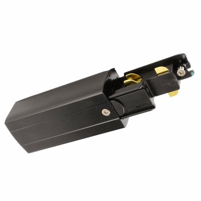 Deko-Light D Line DALI elektrischer Einspeiser links, schwarz