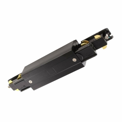 Deko-Light D Line DALI elektr. Längsverbinder mit Einspeisem. li-re, schwarz