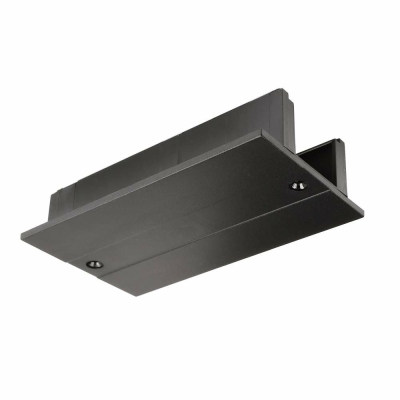 Deko-Light D Line DALI Einbau-Abdeckblende Längsverbinder, schwarz