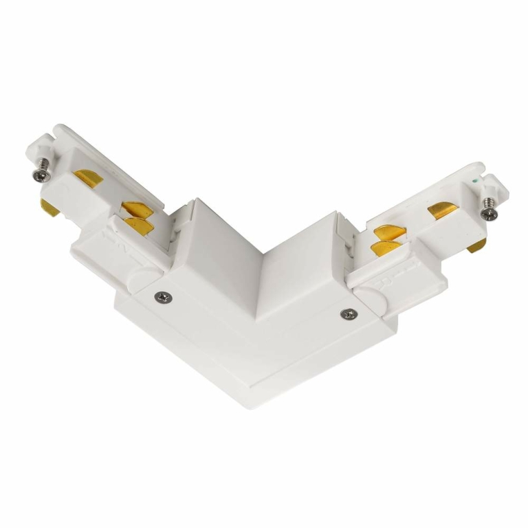 Deko-Light D Line DALI 90°-Verbinder links-rechts mit Wechselmechanik, weiß